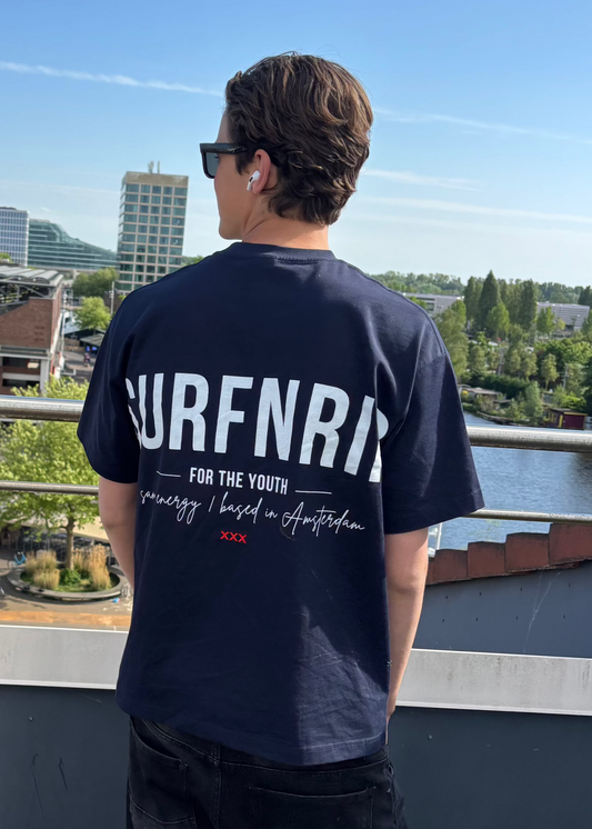 For the Youth | Navy blue tee